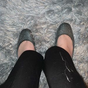 Giuseppe Zanotti green flats